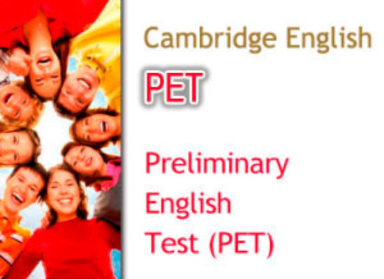 Convocatorias Cambridge PET (Nivel B1)