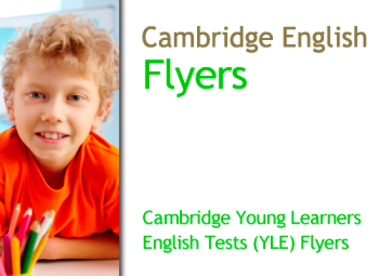 Cambridge English Young Learners (YLE) Flyers – A2