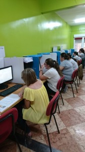 *Fotografías del examen realizado en Bolaños de Calatrava en Ciudad Real durante este mes